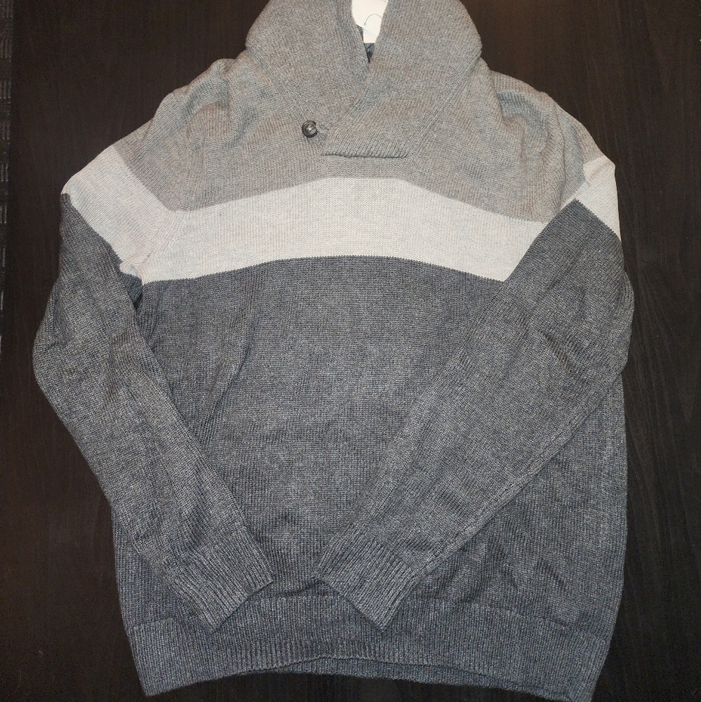 Men's Banana Republic Factory Shawl Collar Sweater - NWT, Multi-color (M)